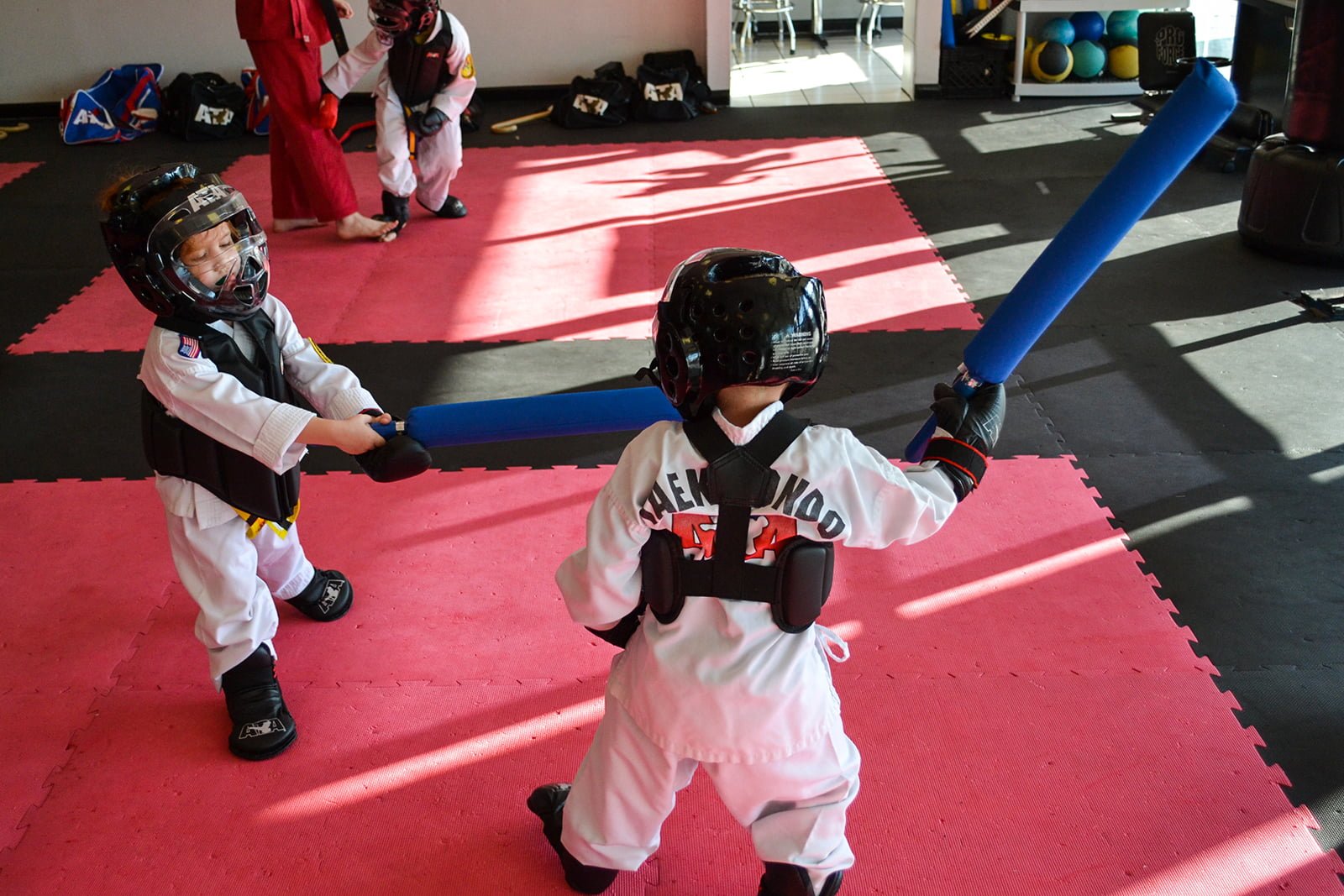 Tiny Tigers Combat Weapons American Taekwondo Association of Valdosta